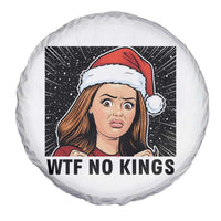No Kings Spare Tire Cover Funny Disgusting Doll Face Meme Christmas - Wonder Print Shop