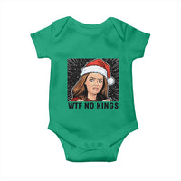 No Kings Baby Onesie Funny Disgusting Doll Face Meme Christmas - Wonder Print Shop