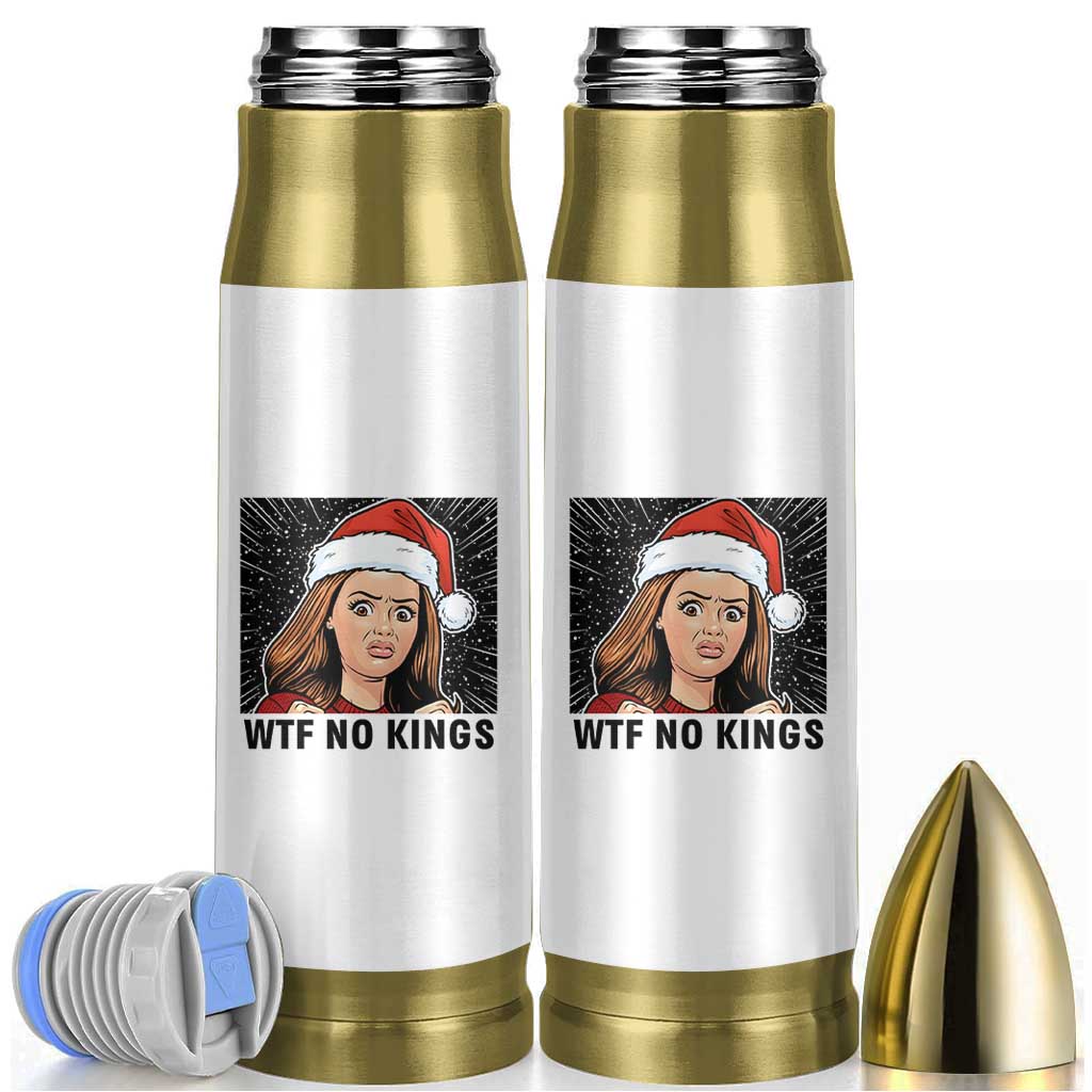 No Kings Bullet Tumbler Funny Disgusting Doll Face Meme Christmas - Wonder Print Shop