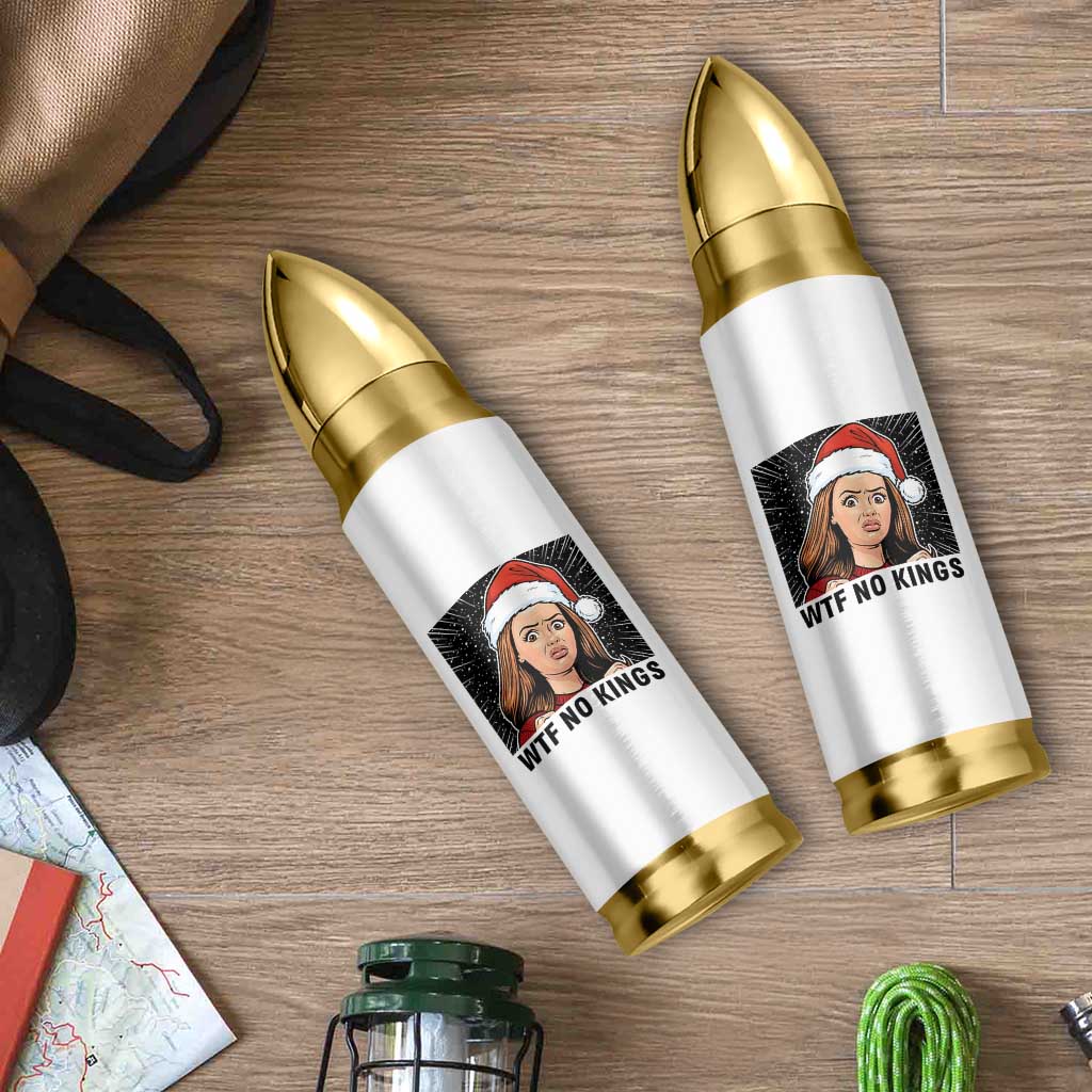 No Kings Bullet Tumbler Funny Disgusting Doll Face Meme Christmas - Wonder Print Shop