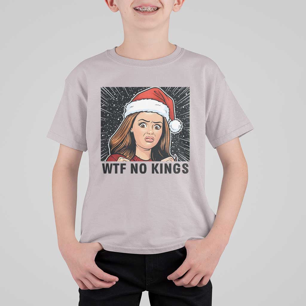 No Kings T Shirt For Kid Funny Disgusting Doll Face Meme Christmas - Wonder Print Shop