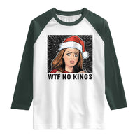 No Kings Raglan Shirt Funny Disgusting Doll Face Meme Christmas - Wonder Print Shop