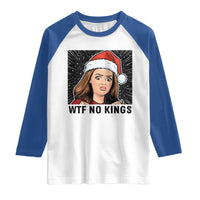 No Kings Raglan Shirt Funny Disgusting Doll Face Meme Christmas - Wonder Print Shop