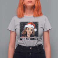 No Kings T Shirt For Women Funny Disgusting Doll Face Meme Christmas - Wonder Print Shop