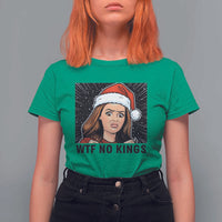 No Kings T Shirt For Women Funny Disgusting Doll Face Meme Christmas - Wonder Print Shop
