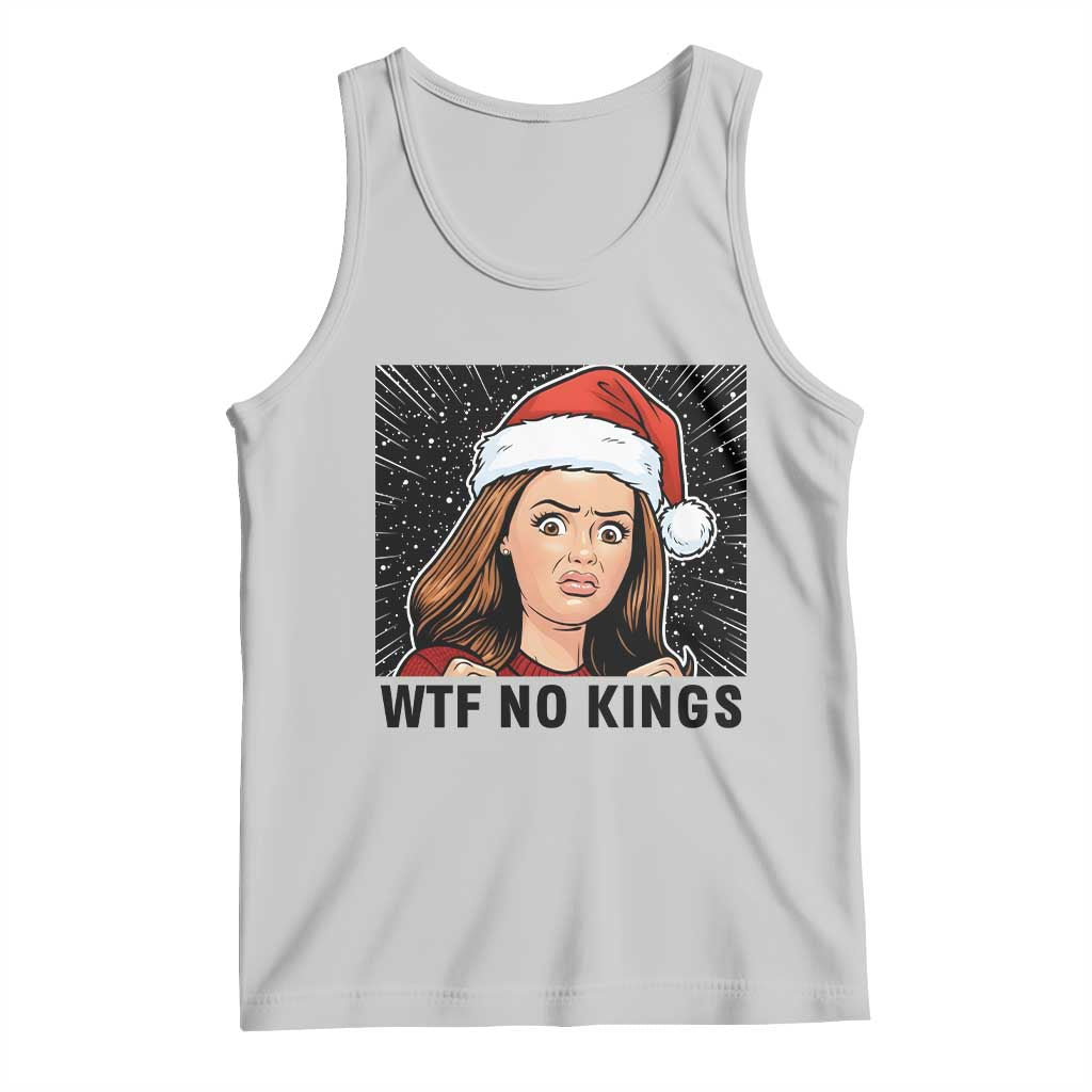 No Kings Tank Top Funny Disgusting Doll Face Meme Christmas - Wonder Print Shop