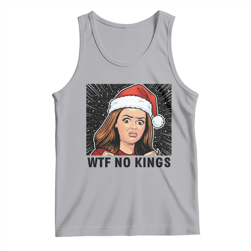 No Kings Tank Top Funny Disgusting Doll Face Meme Christmas - Wonder Print Shop
