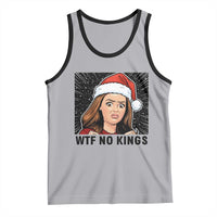 No Kings Tank Top Funny Disgusting Doll Face Meme Christmas - Wonder Print Shop