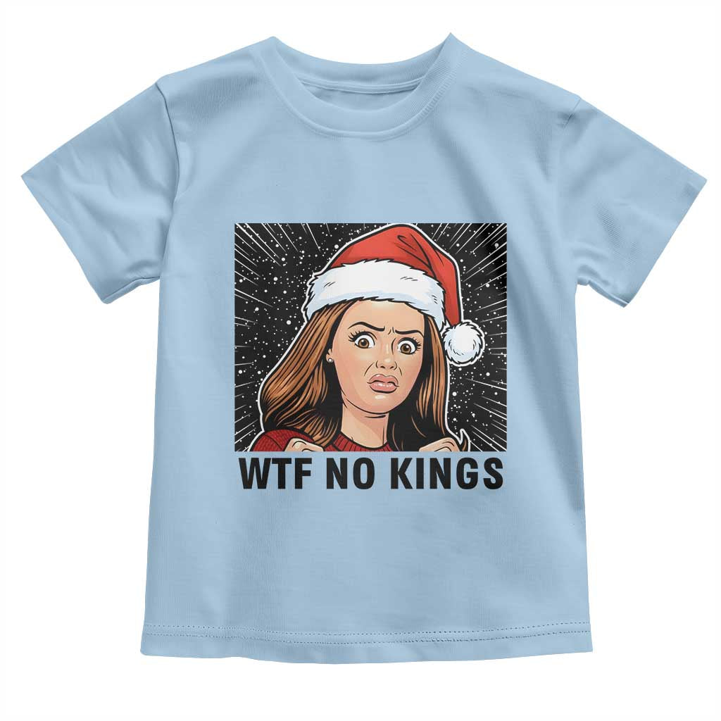 No Kings Toddler T Shirt Funny Disgusting Doll Face Meme Christmas - Wonder Print Shop