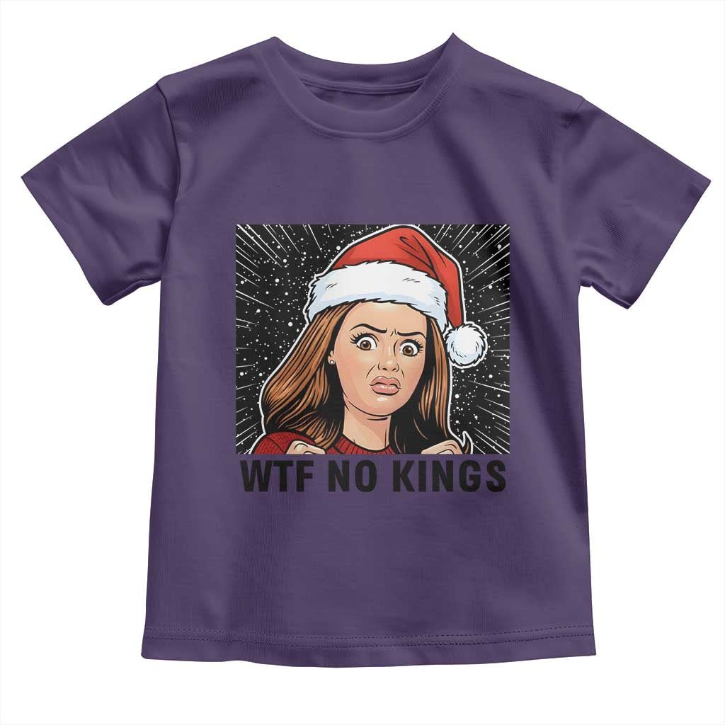 No Kings Toddler T Shirt Funny Disgusting Doll Face Meme Christmas - Wonder Print Shop