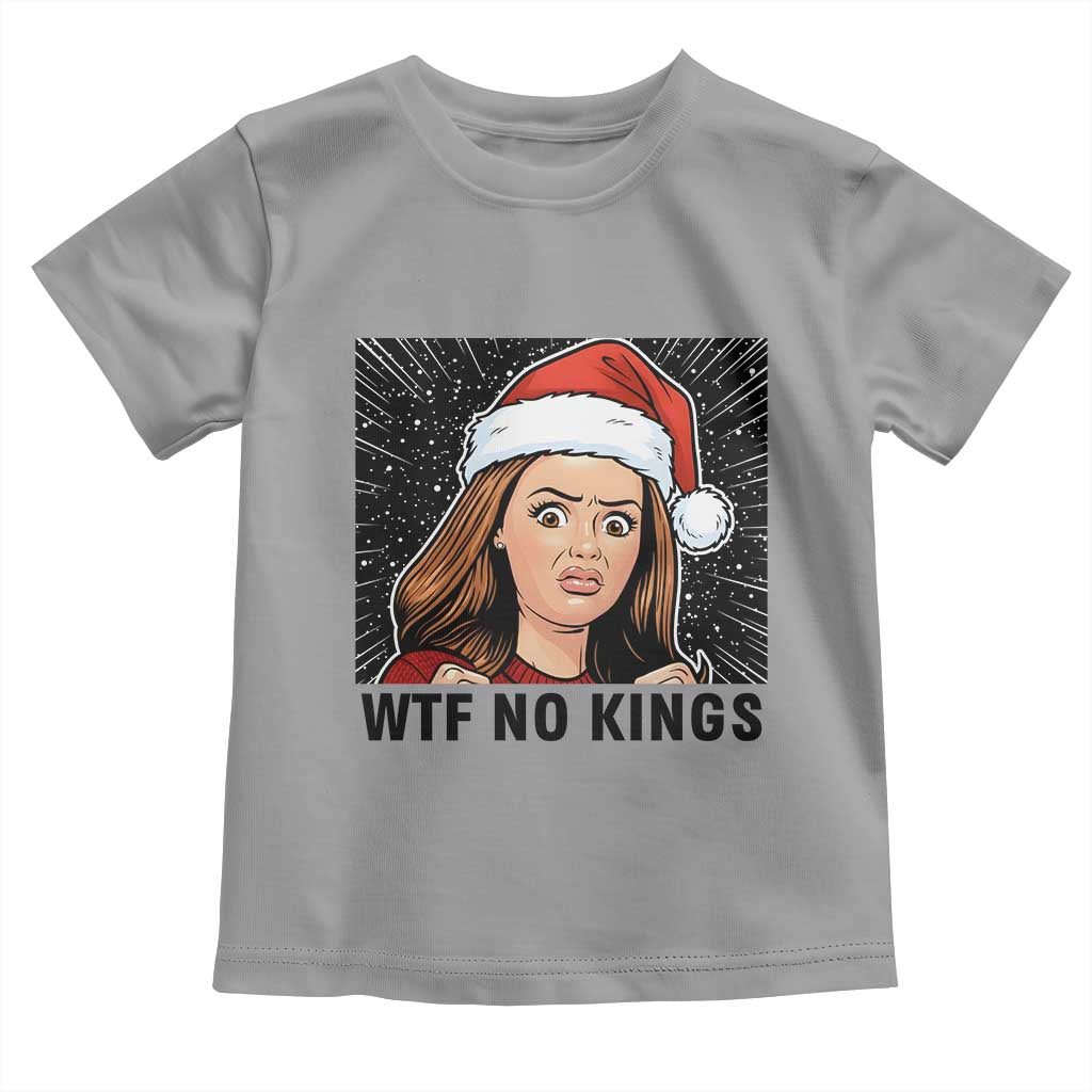 No Kings Toddler T Shirt Funny Disgusting Doll Face Meme Christmas - Wonder Print Shop