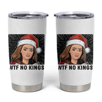 No Kings Tumbler Cup Funny Disgusting Doll Face Meme Christmas - Wonder Print Shop