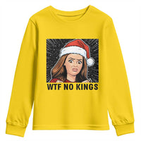 No Kings Youth Sweatshirt Funny Disgusting Doll Face Meme Christmas - Wonder Print Shop