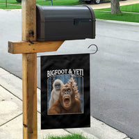 Funny Bigfoot Selfie Garden Flag Sasquatch Yeti Christmas - Wonder Print Shop