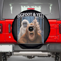 Funny Bigfoot Selfie Spare Tire Cover Sasquatch Yeti Christmas - Wonder Print Shop
