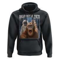 Funny Bigfoot Selfie Hoodie Sasquatch Yeti Christmas - Wonder Print Shop