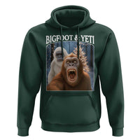 Funny Bigfoot Selfie Hoodie Sasquatch Yeti Christmas - Wonder Print Shop