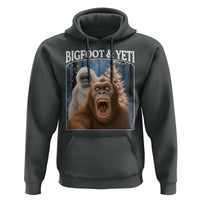 Funny Bigfoot Selfie Hoodie Sasquatch Yeti Christmas - Wonder Print Shop