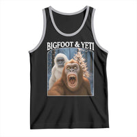 Funny Bigfoot Selfie Tank Top Sasquatch Yeti Christmas - Wonder Print Shop