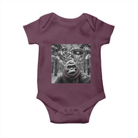Funny Bigfoot Selfie Baby Onesie Sasquatch Alien UFO Christmas - Wonder Print Shop