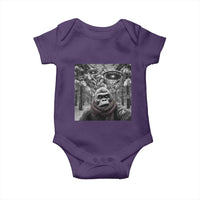 Funny Bigfoot Selfie Baby Onesie Sasquatch Alien UFO Christmas - Wonder Print Shop