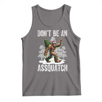 Funny Bigfoot Christmas Tank Top Do Not Be An Assquatch - Wonder Print Shop