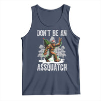 Funny Bigfoot Christmas Tank Top Do Not Be An Assquatch - Wonder Print Shop
