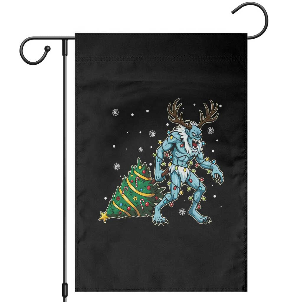 Wendigo Monster Garden Flag Cryptid Mythical Christmas - Wonder Print Shop