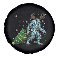 Wendigo Monster Spare Tire Cover Cryptid Mythical Christmas - Wonder Print Shop
