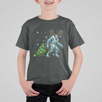 Wendigo Monster T Shirt For Kid Cryptid Mythical Christmas - Wonder Print Shop