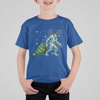 Wendigo Monster T Shirt For Kid Cryptid Mythical Christmas - Wonder Print Shop