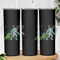 Wendigo Monster Skinny Tumbler Cryptid Mythical Christmas - Wonder Print Shop