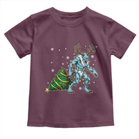 Wendigo Monster Toddler T Shirt Cryptid Mythical Christmas - Wonder Print Shop