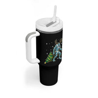 Wendigo Monster Tumbler With Handle Cryptid Mythical Christmas - Wonder Print Shop