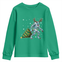 Wendigo Monster Youth Sweatshirt Cryptid Mythical Christmas - Wonder Print Shop