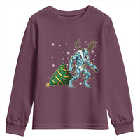 Wendigo Monster Youth Sweatshirt Cryptid Mythical Christmas - Wonder Print Shop