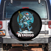 Funny Wendigo Monster Christmas Spare Tire Cover Rock On Hand Meme Xmas - Wonder Print Shop