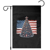 Patriotic American Flag Christmas Garden Flag - Wonder Print Shop