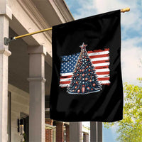 Patriotic American Flag Christmas Garden Flag - Wonder Print Shop