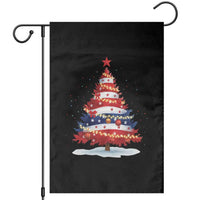 Christmas Tree American Flag Patriotic Garden Flag - Wonder Print Shop