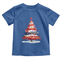 Christmas Tree American Flag Patriotic Toddler T Shirt - Wonder Print Shop