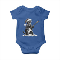 Funny Cat Guitar Baby Onesie Rock and Roll Christmas - Wonder Print Shop