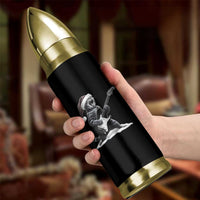 Funny Cat Guitar Bullet Tumbler Rock and Roll Christmas - Wonder Print Shop