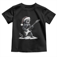 Funny Cat Guitar Toddler T Shirt Rock and Roll Christmas - Wonder Print Shop