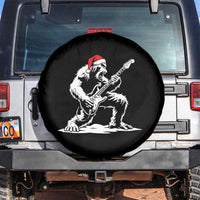 Funny Bigfoot Guitar Spare Tire Cover Rock and Roll Christmas - Wonder Print Shop