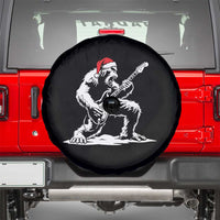 Funny Bigfoot Guitar Spare Tire Cover Rock and Roll Christmas - Wonder Print Shop