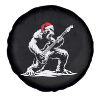 Funny Bigfoot Guitar Spare Tire Cover Rock and Roll Christmas - Wonder Print Shop