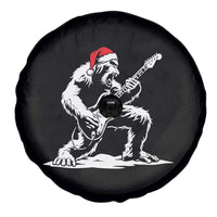 Funny Bigfoot Guitar Spare Tire Cover Rock and Roll Christmas - Wonder Print Shop