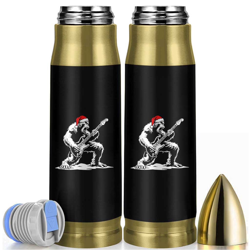 Funny Bigfoot Guitar Bullet Tumbler Rock and Roll Christmas - Wonder Print Shop