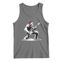 Funny Bigfoot Guitar Tank Top Rock and Roll Christmas - Wonder Print Shop